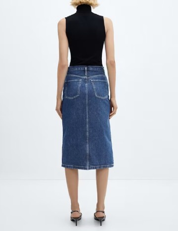 Fusta Mango, bleumarin
