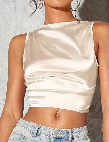 Top SHEIN, crem