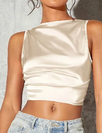Top SHEIN, crem