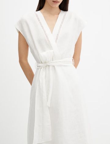 Rochie medie Mango, alb