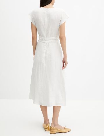 Rochie medie Mango, alb