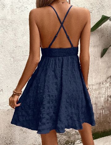 Rochie scurta SHEIN, albastru