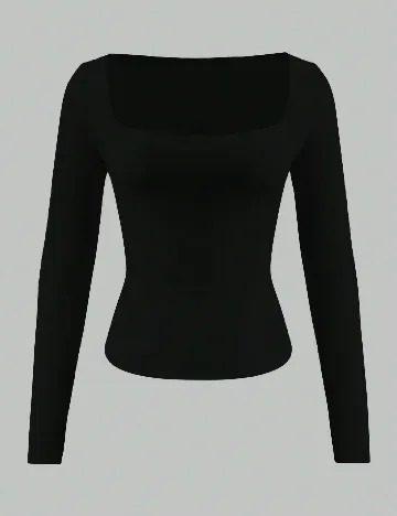 Bluza SHEIN, negru