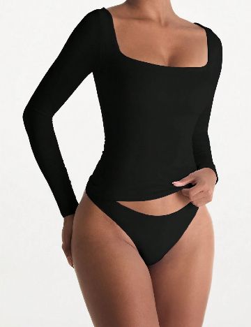 Bluza SHEIN, negru