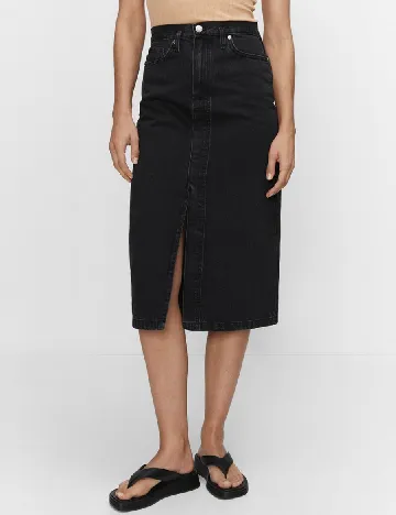 Fusta Mango, negru