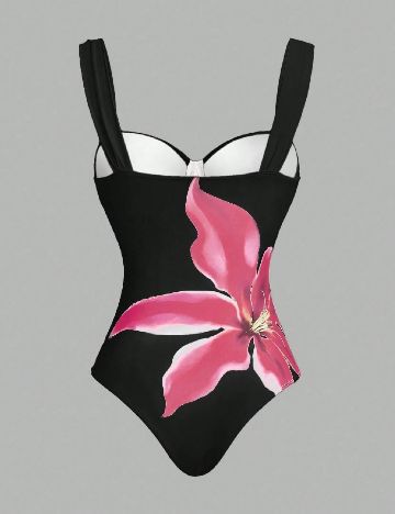 Costum de baie SHEIN, negru