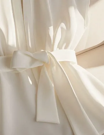 Rochie medie SHEIN, crem