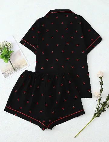 Pijama SHEIN, negru