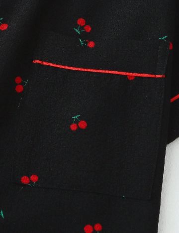 Pijama SHEIN, negru