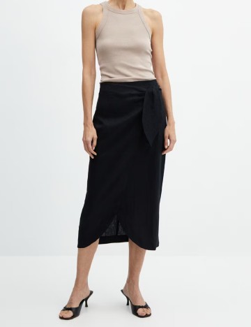 Fusta Mango, negru