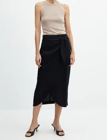 Fusta Mango, negru