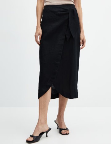Fusta Mango, negru