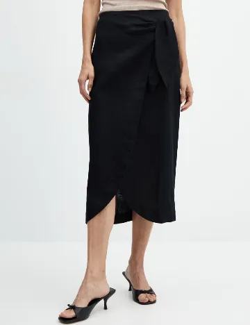 Fusta Mango, negru