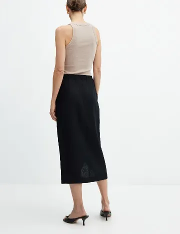 Fusta Mango, negru
