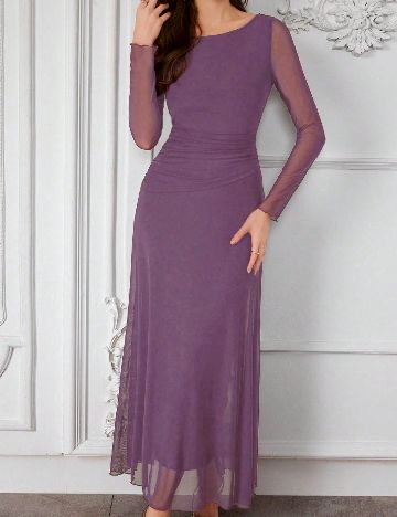 Rochie lunga SHEIN, mov