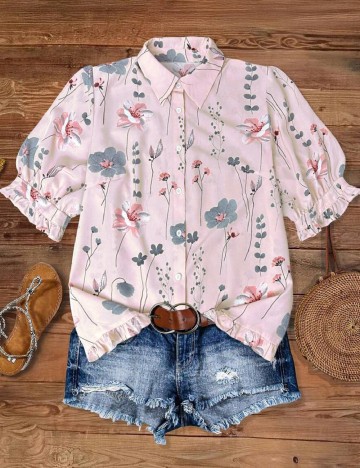 Camasa Emery Rose, floral print