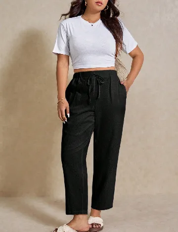 Pantaloni SHEIN, negru
