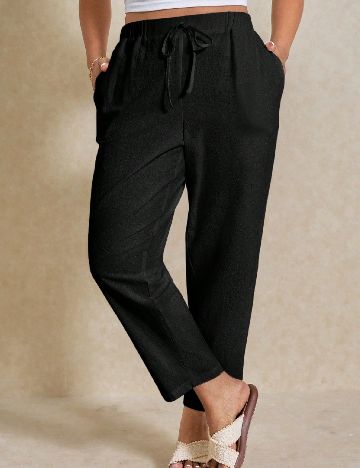 Pantaloni SHEIN, negru