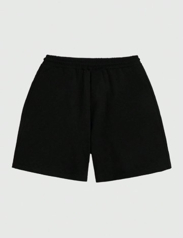 Pantaloni scurti Romwe, negru
