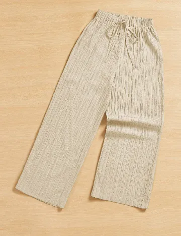 Pantaloni SHEIN, crem