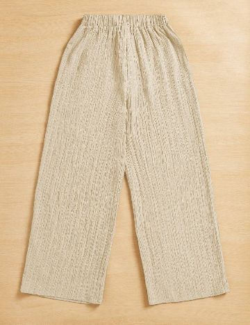 Pantaloni SHEIN, crem