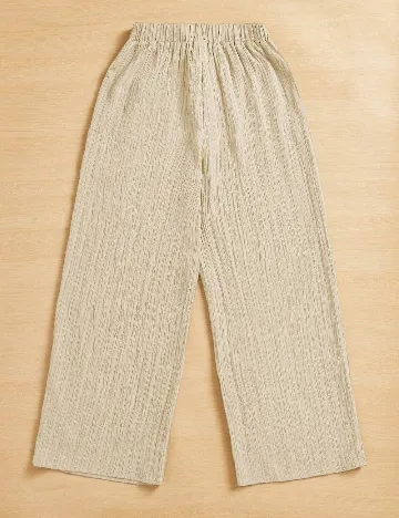 Pantaloni SHEIN, crem