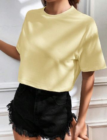 Tricou SHEIN, galben