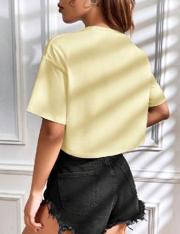 Tricou SHEIN, galben