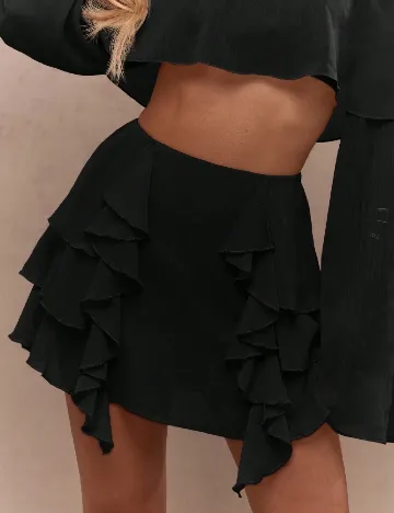 Fusta Missguided, negru