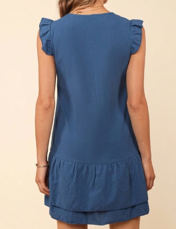 Rochie scurta SHEIN, albastru