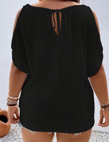 Tricou SHEIN CURVE, negru