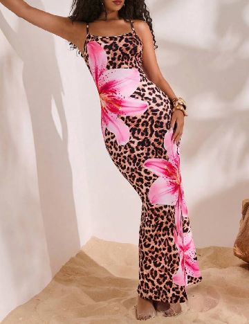 Rochie lunga SHEIN, mix culori
