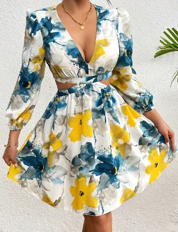 Rochie scurta SHEIN, mix culori
