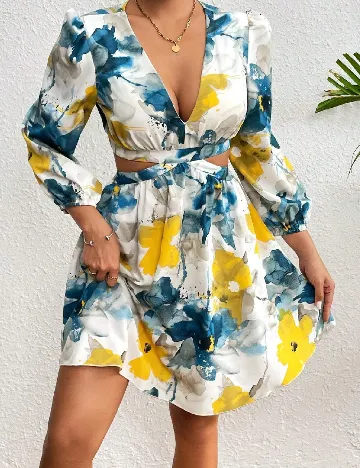 Rochie scurta SHEIN, mix culori