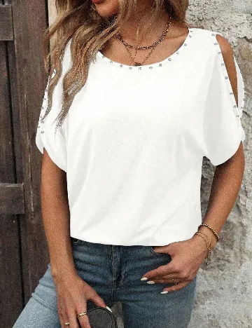 Bluza SHEIN, alb