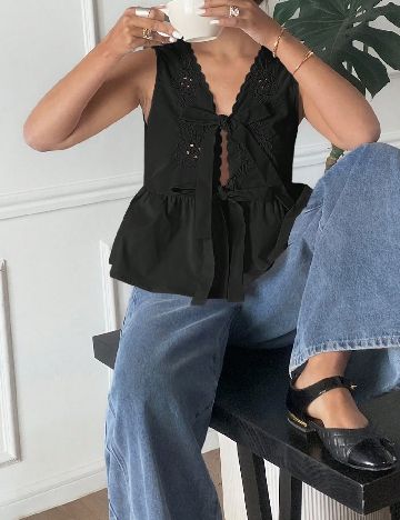 Bluza SHEIN, negru