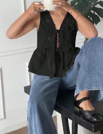 Bluza SHEIN, negru