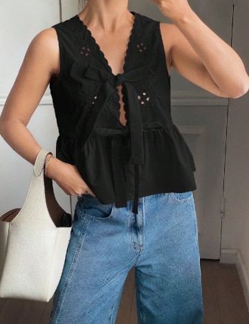 Bluza SHEIN, negru