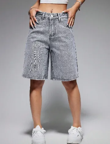 Pantaloni scurti SHEIN, gri