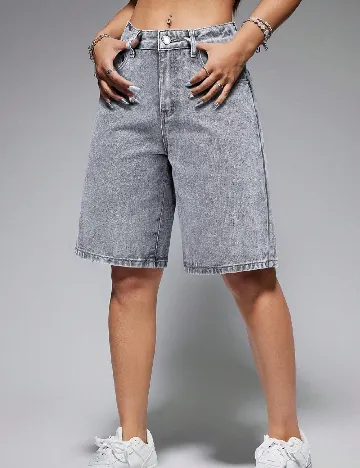 Pantaloni scurti SHEIN, gri