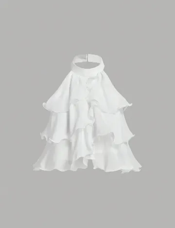 Top SHEIN, alb