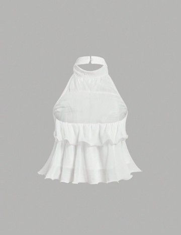 Top SHEIN, alb