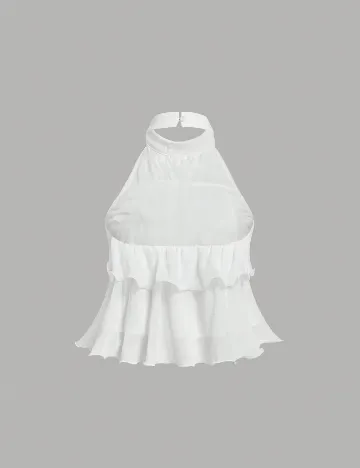 Top SHEIN, alb