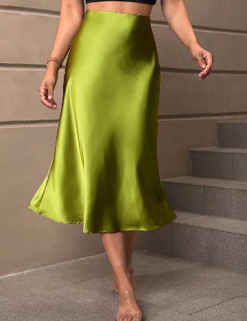 Fusta SHEIN, verde