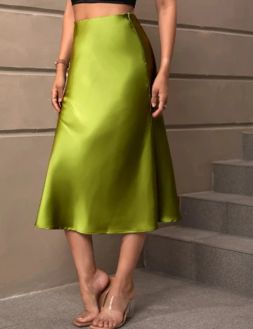 Fusta SHEIN, verde