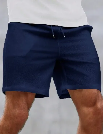 Pantaloni scurti SHEIN, bleumarin