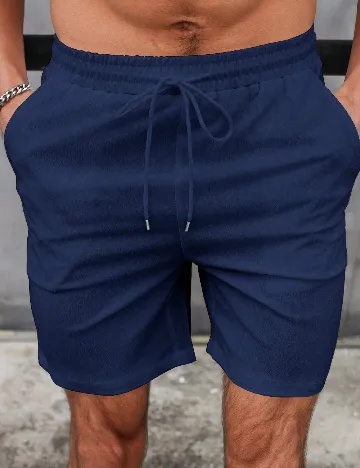 Pantaloni scurti SHEIN, bleumarin