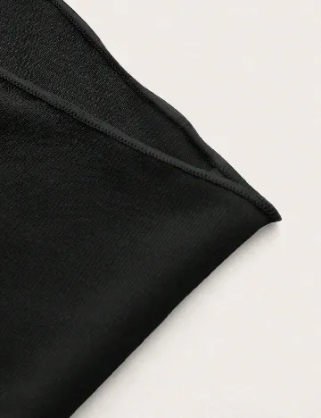 Fusta de plaja SHEIN, negru