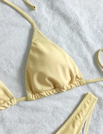 Costum de baie SHEIN, galben
