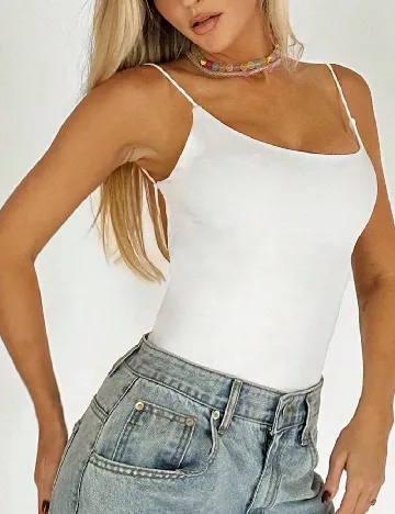 Top SHEIN, alb